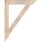 Ekena Millwork Traditional Traditional Smooth Bracket, Douglas Fir, 3 1/2"W x 28"D x 36"H BKT04X28X36TRA01SDF - alternate 2